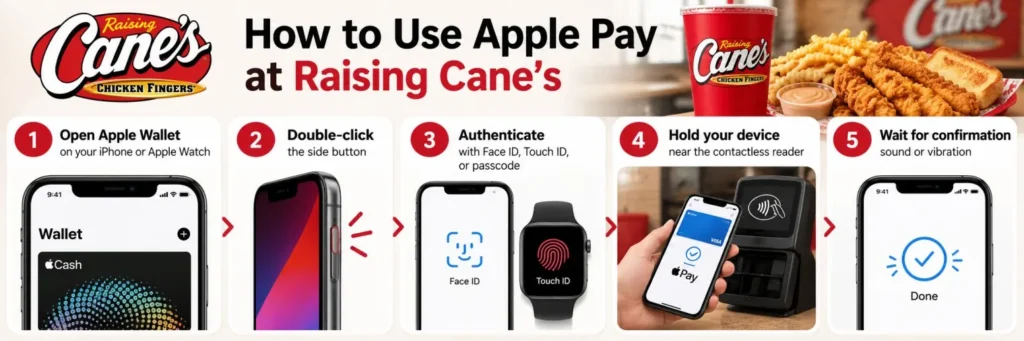 How to Use Apple Pay at Raising Cane’s