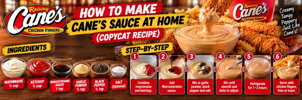Cane’s Sauce Copycat Recipe Guide