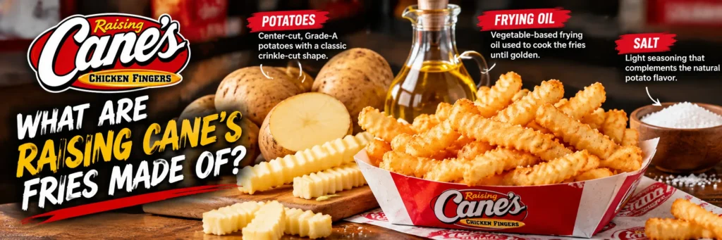 What Are Raising Cane’s Fries Made Of_